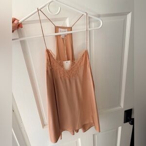 Cami NYC Ballet Pink Silk Lace Camisole